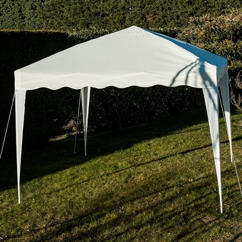 WERKA PRO Tente Pliable 3 x 3m Blanche
