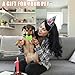 8 Stück Glow In The Dark Hundeball, Quietschende Hundebälle Leuchtende Gummi-Hundebälle, Dehnbarer Gummiball Hundeball, Hund Interaktive Ball, Zähne Training Hund Ball für kleine, mittlere Hunde