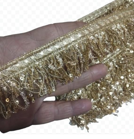 Image of Lace Border for Decorate Saree Suits Dupatta Handcraft Products Size 5 Meter (RM-LACE24)