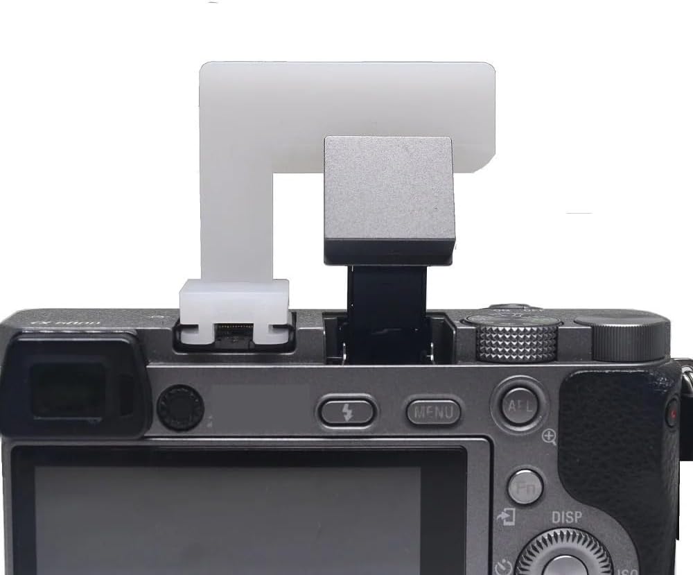 Mcoplus 4 Color 4 in 1 Camera Flash Diffuser Cover for Sony A6500 A6400 A6300 A6100 A6000 NEX6 NEX7 DSLR Flash Bounce Diffuser