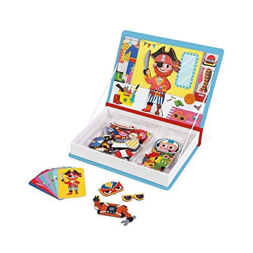 Janod • Magneti’Book Boy’s Costumes • 3 to 8 Years • Educational Magnetic Games Toy for Kids Toddler Children • J02719 - Image 6