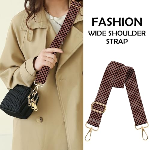 Image of Purse Strap Crossbody Shoulder Straps 1.5 inch Wide Replacement Adjustable for Women Girls Bag Aesthetic Cute