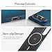 pitaka for Z Fold 7 Case, Compatible with MagSafe, Slim & Light Galaxy Z Fold 7 Case with Caseless Touch Feeling, 1500D Aramid Fiber Made, Back Cover Only, Moonrise