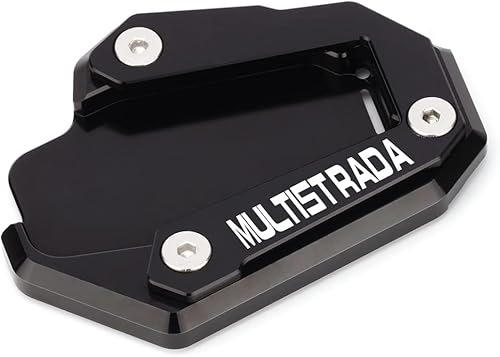 Miniatura 9 de Placa de soporte de extensión para soporte lateral de motocicleta compatible con Ducati Multistrada V4 V4S 950 950S 1200 1200S 1260 1260S  Soporte