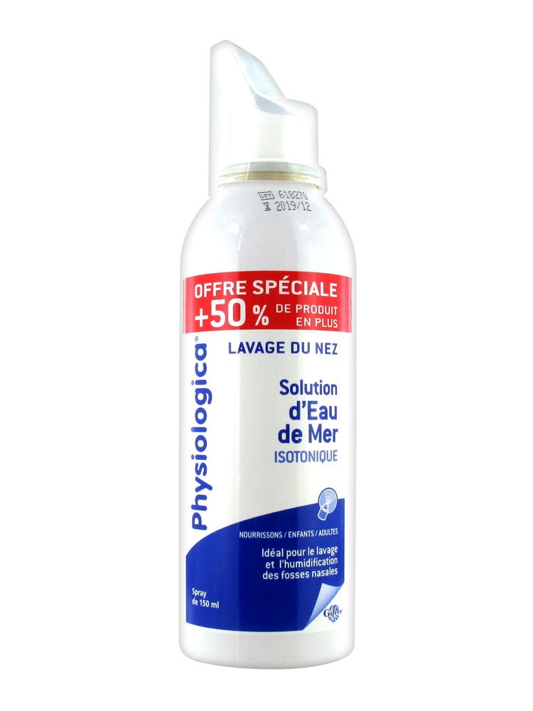 Gifrer Physiologica Isotonic Sea Water Solution 150ml of which 150ml Free