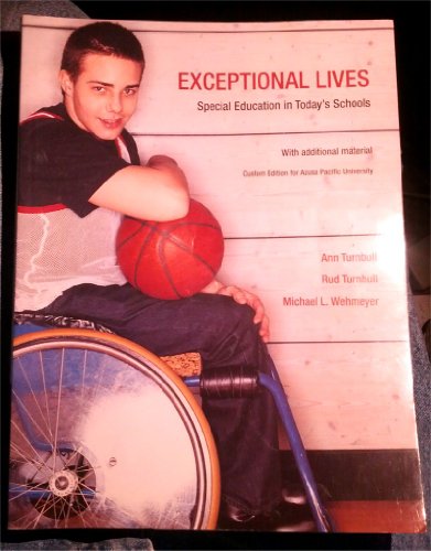 Exceptional Lives - Special Education in Today'... 0558058930 Book Cover
