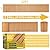 TONAHUTU 12FT Wooden Garden Pathway?Roll Out Wooden Pathway Weather-Resistant Walkway for Outdoor Patios 17" W Roll Out Hardwood Walkway with Non-Slip Surface Wedding Party Pathways (Straight)