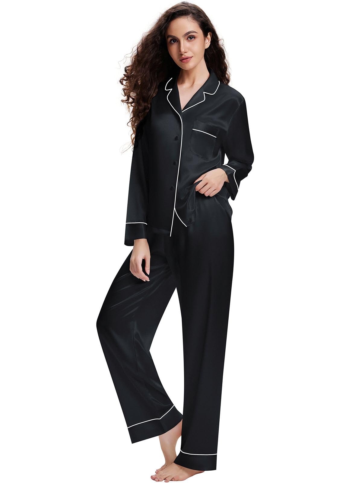 LONXU womens Dmz0017 Pajama Set (pack of 2)