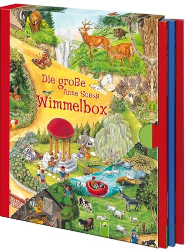 Die große Anne Suess Wimmelbox: 3 Wimmelbücher im Schuber. Für...