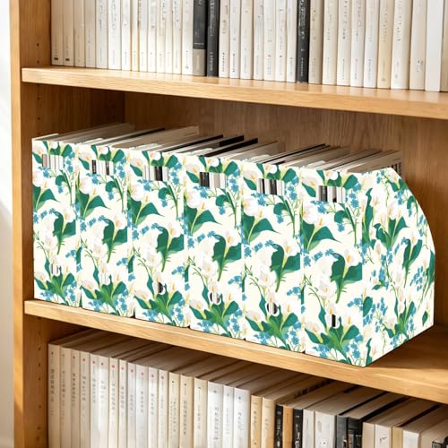 Boîte rangement pliable pour dossiers et revues afin de désencombrer et décorer votre bureau