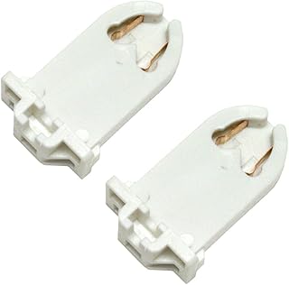 Sylvania 48173 - Medium Bi Pin Turn Type Fluorescent Lampholder Socket 2-Pack