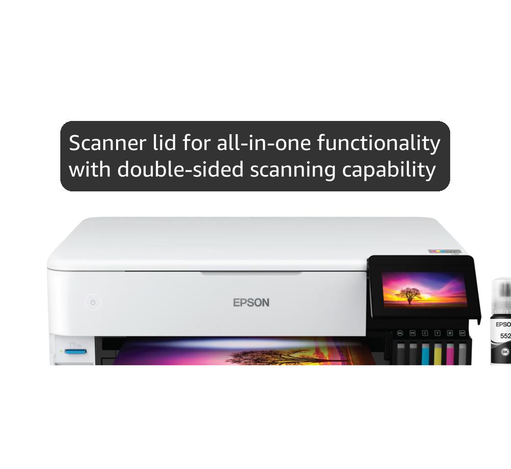 Amazon.com: Epson EcoTank Photo ET-8550 Wireless Wide-Format Color