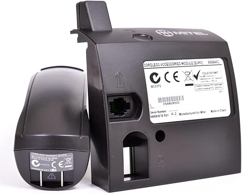 Miniatura 8 de Mitel Paquete de teléfono inalámbrico y módulo DECT, #50005711  Teléfonos Mitel 5330e, 5340e y 5360e  Incluye todos los accesorios de Mitel