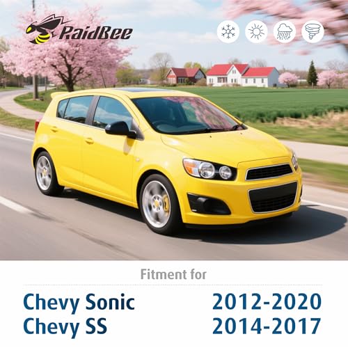 Image of Raidbee Windshield Wiper Blades Replacement for | Chevrolet Sonic 2012-2020 SS 2014-2017 Original Factory Quality 2 Pack