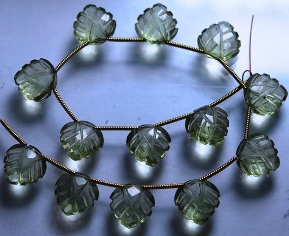 Briolettes améthyste verte 12mm en cœur pour créer vos propres bijoux bohèmes chics