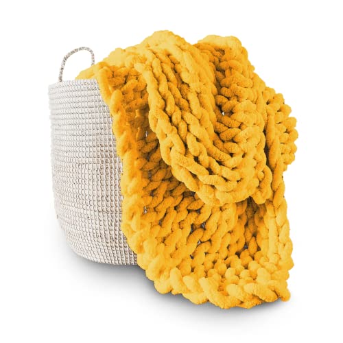 Adyrescia Chunky Knit Blanket Throw | 100% Hand...