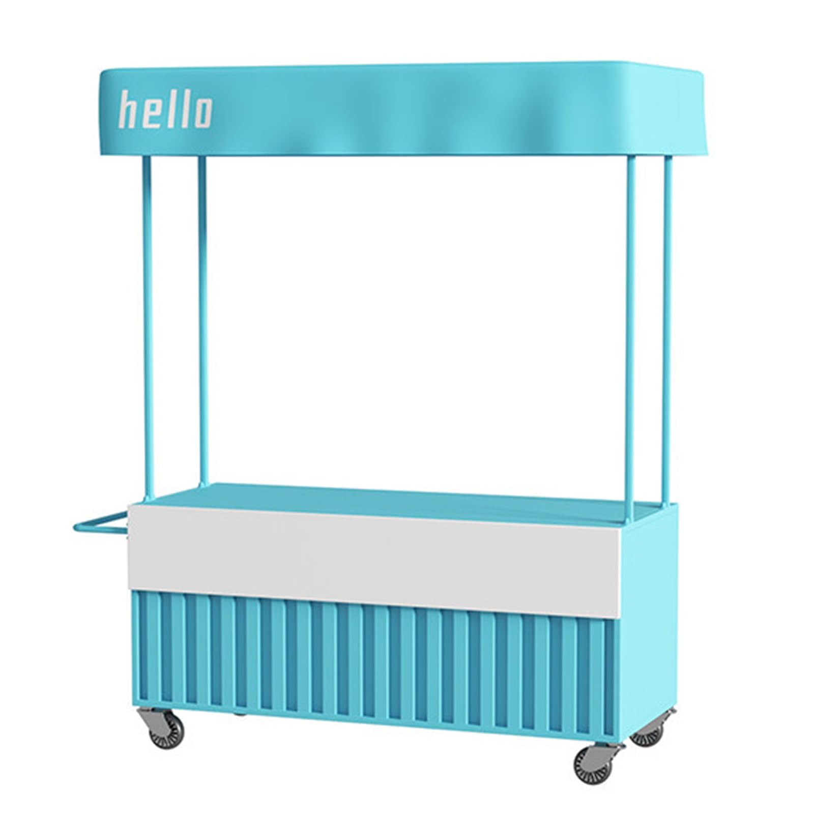 Carrello portatile del fornitore con ruote, Carrello mobile della stalla del mercato, Banco di mostra dell'alimento all'aperto con baldacchino, Ampio controsoffitto per eventi di strada, Vendite di