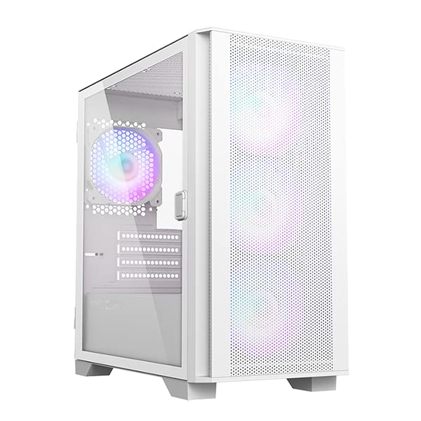 Vektra RDY Air 100 White Gaming PC - AMD Ryzen 5 7600X, RTX 4070, 32GB DDR5 RAM, 1TB Gen4 SSD, Air Tower Cooler, Windows 11 Pro, 2-Year Warranty
