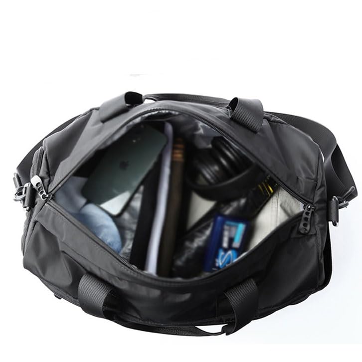 JSEIAJB Trendy and fashionable travel bag, dry and wet separation fitness bag, training men's bag, large capacity4