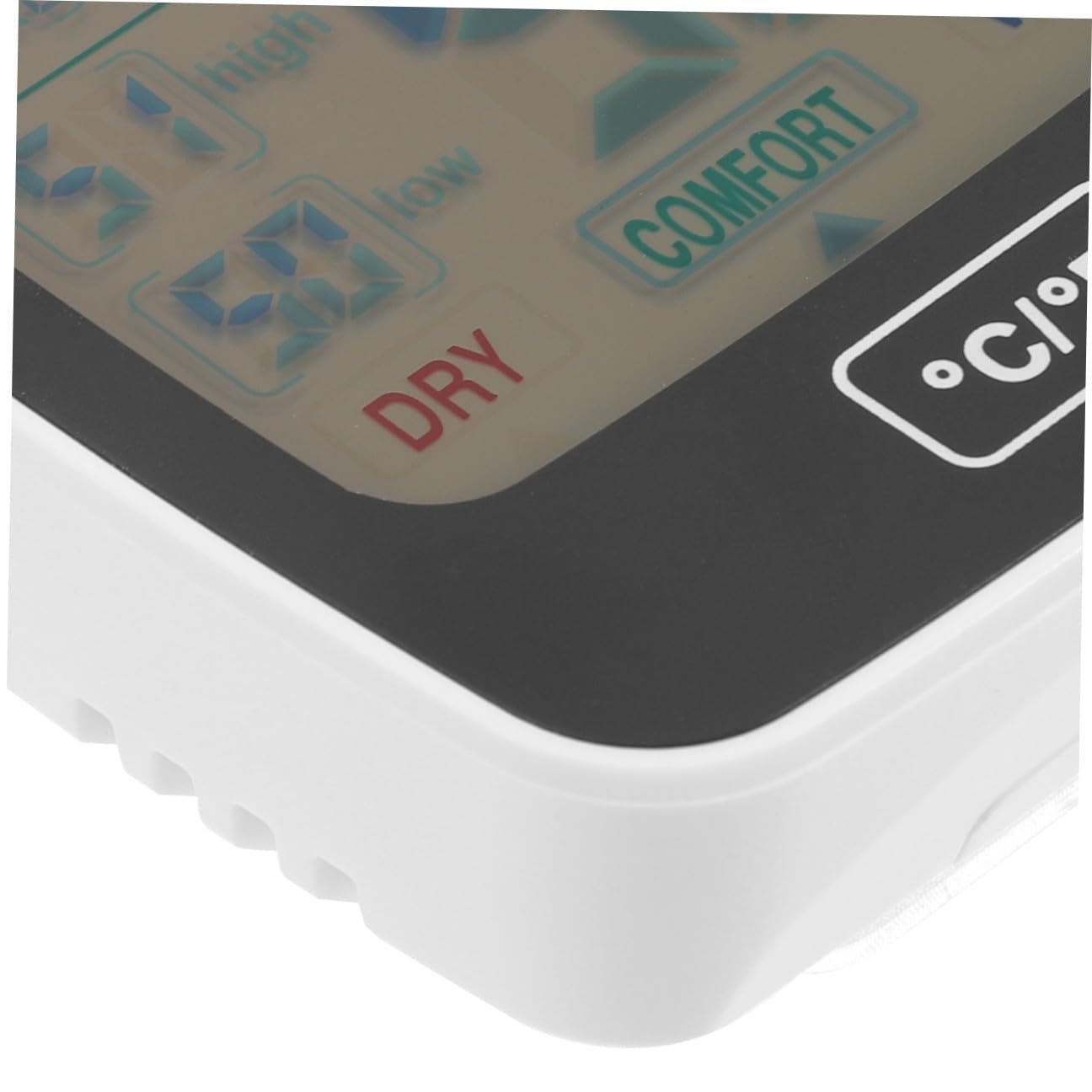 Digitales Haushaltshygrometer Abs-material Kompaktes Design Energieeffizient Präzise Temperatur und Feuchtigkeitsmessung Maximal und Minimalwerte Anzeigen für Wohnungen Büros