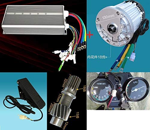 AiCheaX Tool  Mofset de 3000 W 60 V DC 36 1 pieza motor sin escobillas + 1 controlador E-Bike bicicleta eléctrica control de velocidad