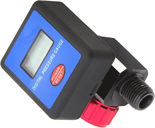 Miniatura 6 de Dromedary Regulador de presión de aire digital para pistola pulverizadora, rosca macho/hembra de 1/4", herramientas de compresor de aire