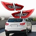 XINGDE Rückleuchte Rücklicht für Hyundai IX35 2013 2014 2015 2016 2017, Rückleuchten Heckleuchte Links Rechts, mit wasserdichte,Left 1-pcs-Outside