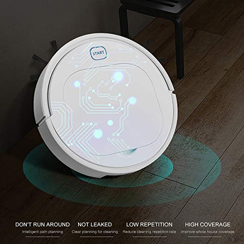 Drumstone [๐๐ ๐๐๐๐ซ๐ฌ ๐๐๐ซ๐ซ๐๐ง๐ญ๐ฒ Robotic Vacuum Cleaner, Smart Vacuum Cleaner Automatic Charging, Compact Size for Home & Office Floor Wiping and... - Image 5