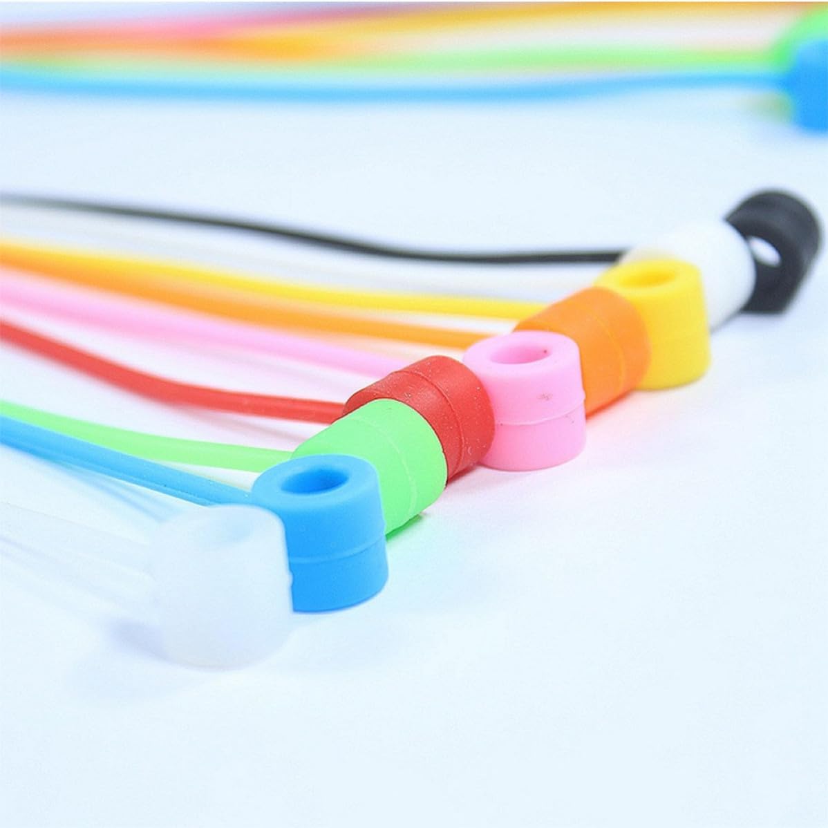 jojofuny Anti-lost Strap Silicone Lanyard 5 Pcs for Headset image 4