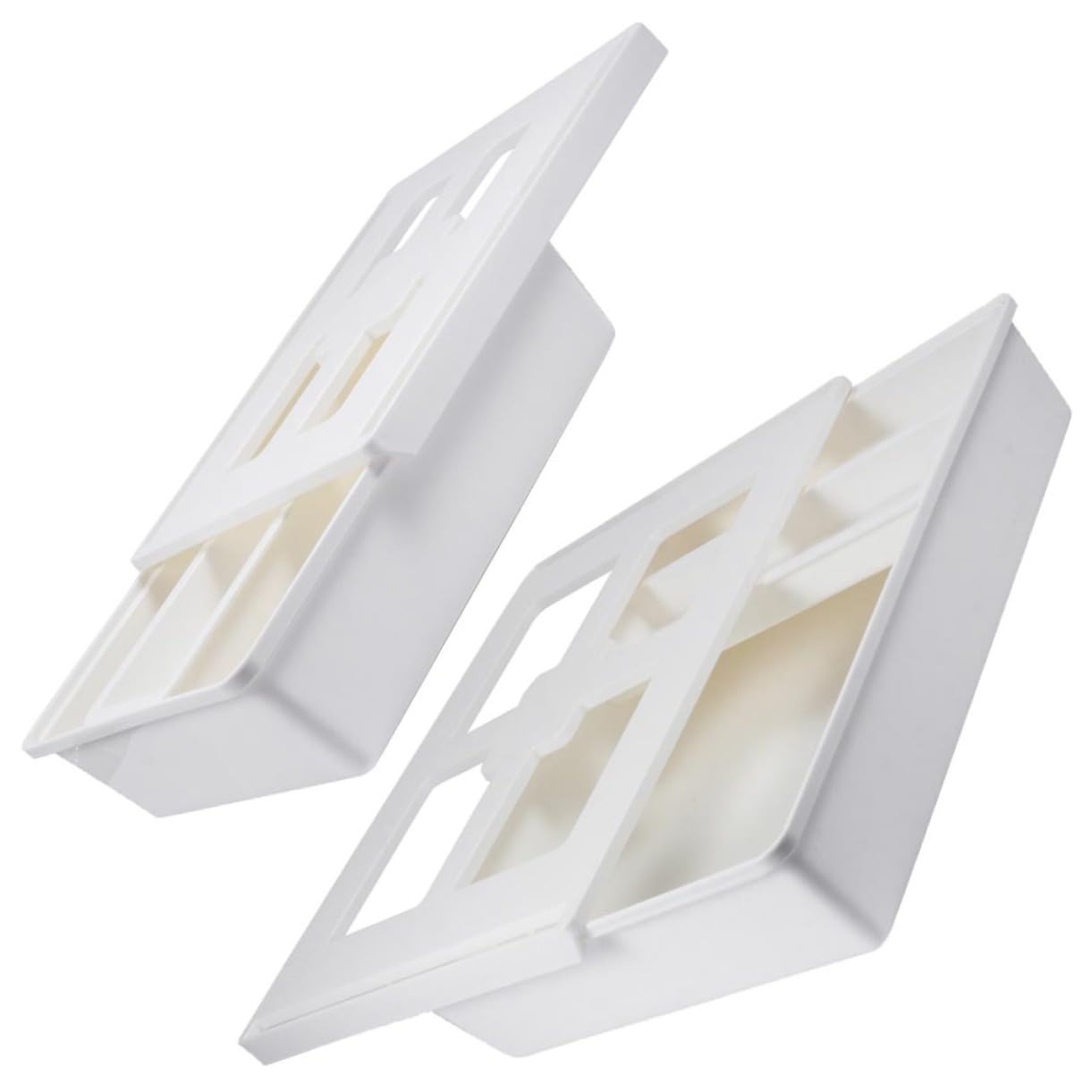 Happyyami 2pezzi Sottotavolo Portapenne Estraibile Organizer Per Cancelleria Articoli Per Ufficio Cassetto Invisibile Portaoggetti Per Scrivania
