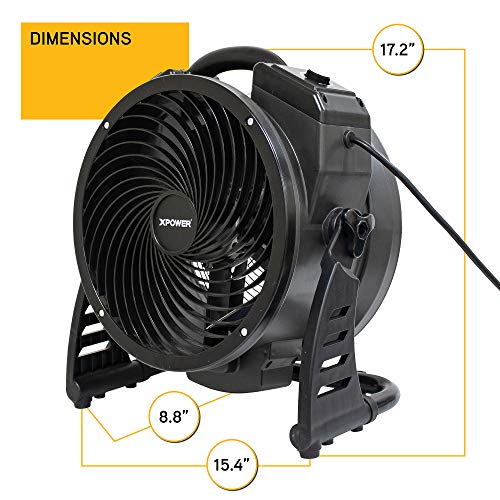 XPOWER M-25 Ventilador Neutralizador de Aire miniatura 6