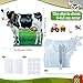 Colingmill 4 ft Cow Party Decorations Cow Cardboard Stand up Animal Photo Props Life Size Barnyard Decor for Farm Theme Western Party Cowboy Cowgirl Birthday Supplies