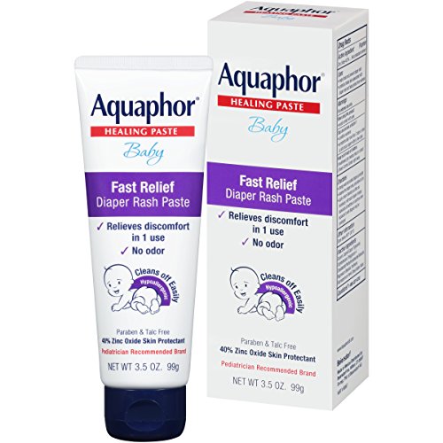 Image of Aquaphor Baby Diaper Rash Paste, 3.5 Ounce (Pack of 3) (Packaging May Vary)