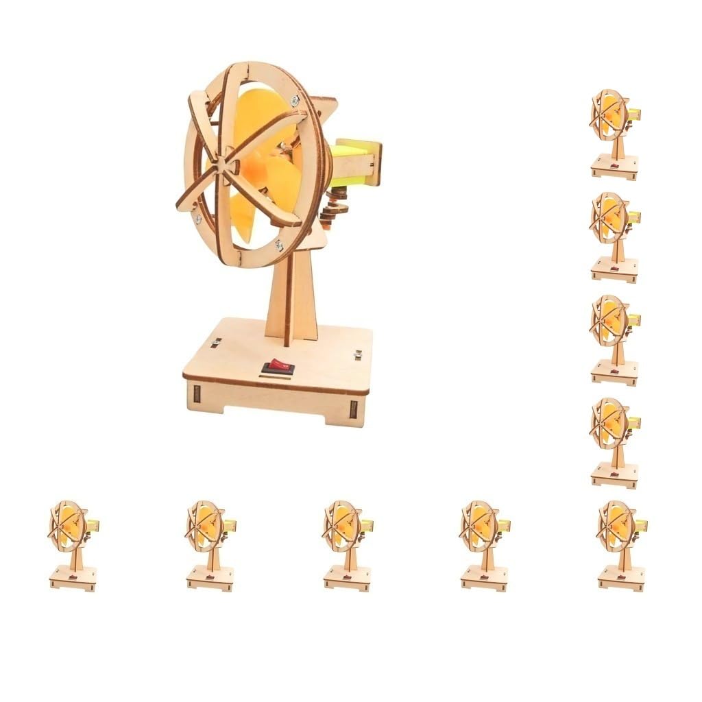 10 Set DIY Holz Kleine Fächer Grundschule Puzzle Handbuch für Jungen Mädchen Kinder