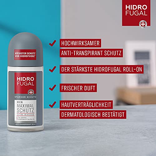 Hidrofugal Men maximale bescherming Deo Roll-On Deo Roll-On - Image 4