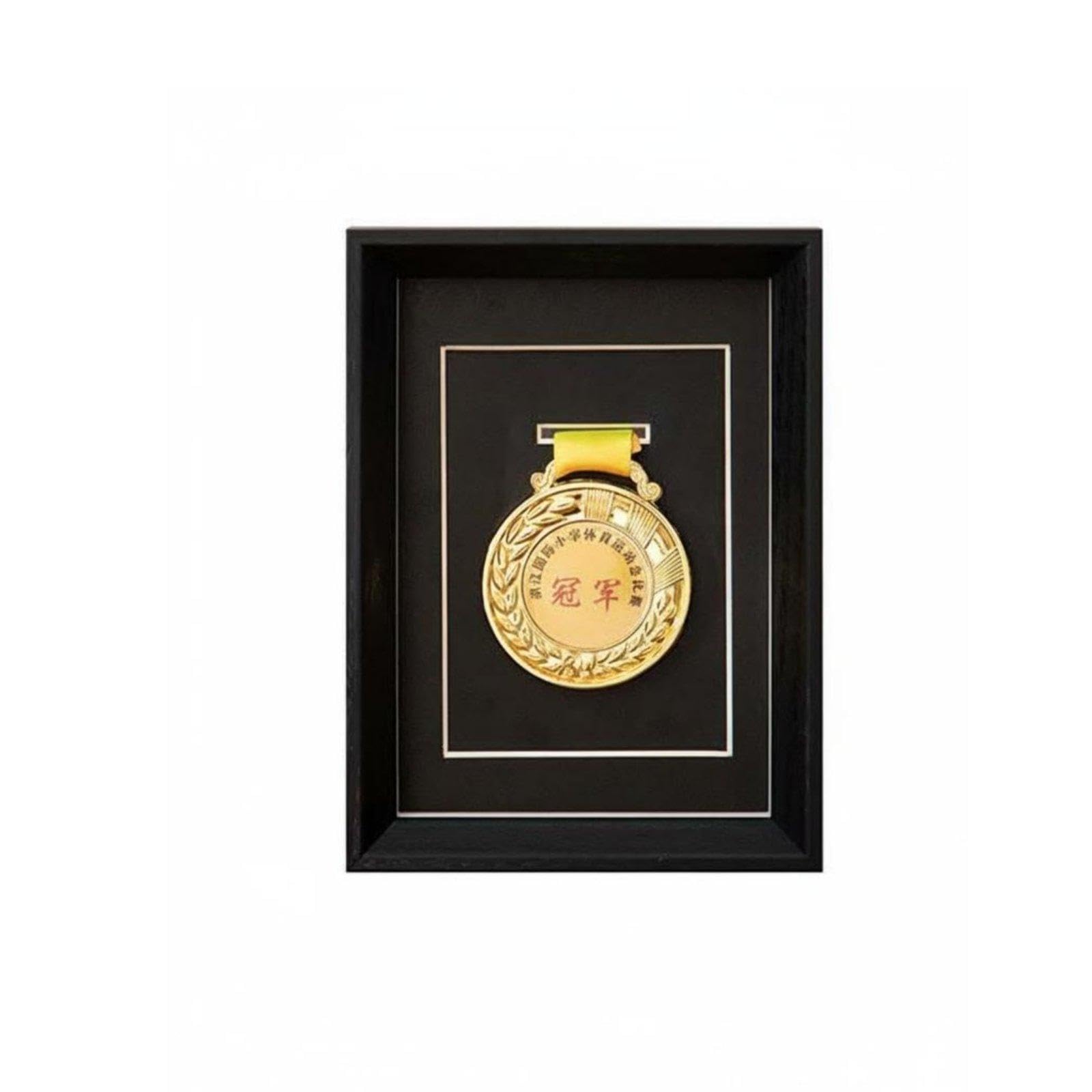 Medal Display Frame High-Clearness Panel Distance Challenge Medal Holder Ideal Gift Sports Award Display Case for Athletes, Collectors, Office 7 Inch 1-Hole-image-17
