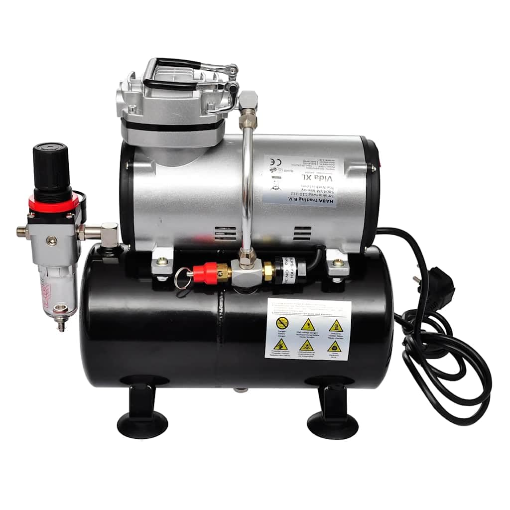 Airbrush Profi Komplett-Set mit 3 Pistolen,Kompressoren,140284