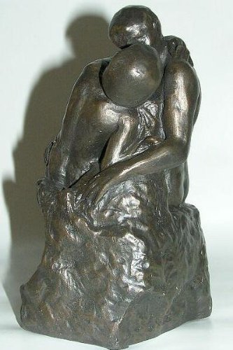 Parastone Réplica del museo El beso - 17 cm - Escultura basada en Auguste Rodin