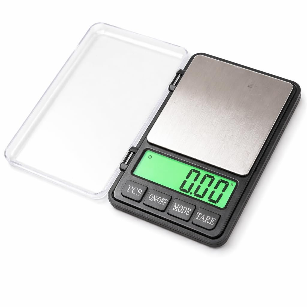 ​Gripit Digital Jewellery Weighing Scale, 1000g x 0.01g Precision – Portable Gold & Silver Weight Measuring Machine for Home and Professional Use