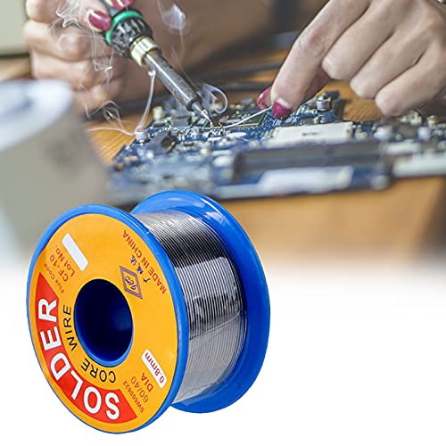 Qiguch66 100G 0.8/1.0/1.2Mm Solder Wire Low Melting Point Fast Welding Speed Bright Solder Joints Professional Soldering Tin Wire thumb #3