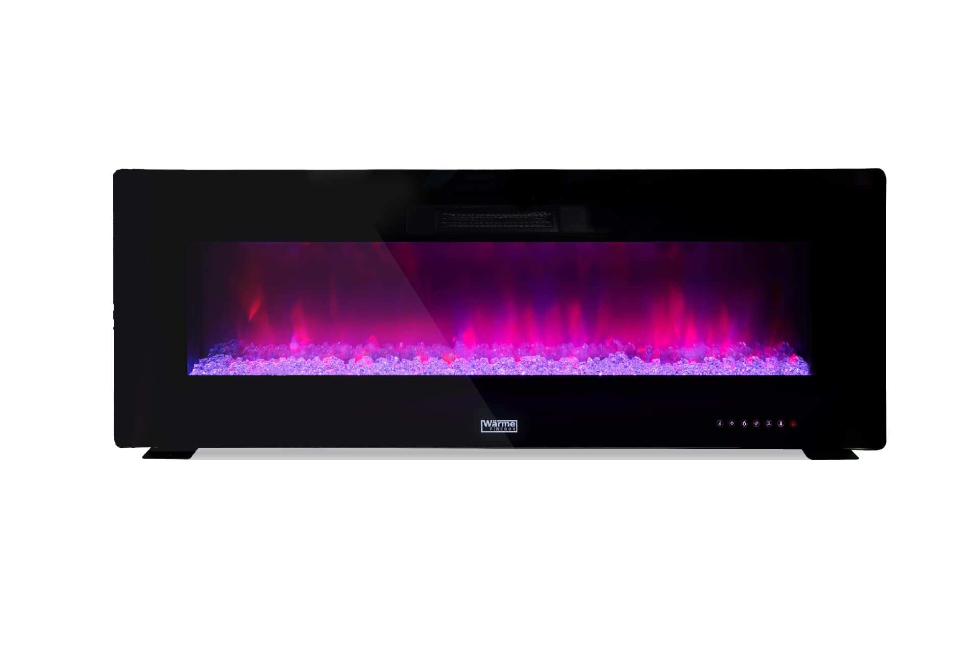 Wärme Firebox Designer Electric Fireplace - 50 - Remote Control - 1400w u0026  1600w - Wall Mountable - Multi Colour Flames - Multi Colour Flame Bed -  Patented Haze Flame Technology : Amazon.co.uk: DIY u0026 Tools