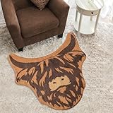JarThenaAMCS Highland Cow Rug...