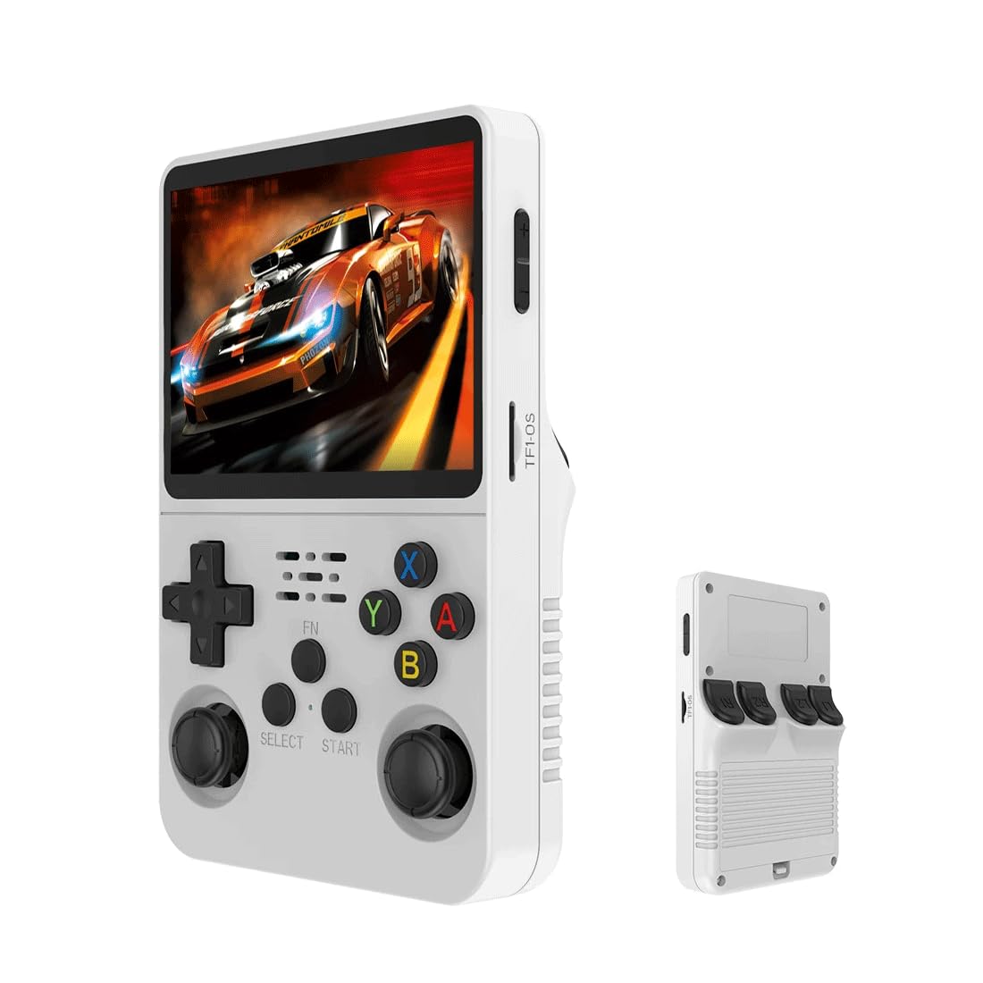 Mini Consola De Juegos WiFi, Reproductor De Juegos De 3000 MAh Para Miyoo Mini Plus V3 Gris