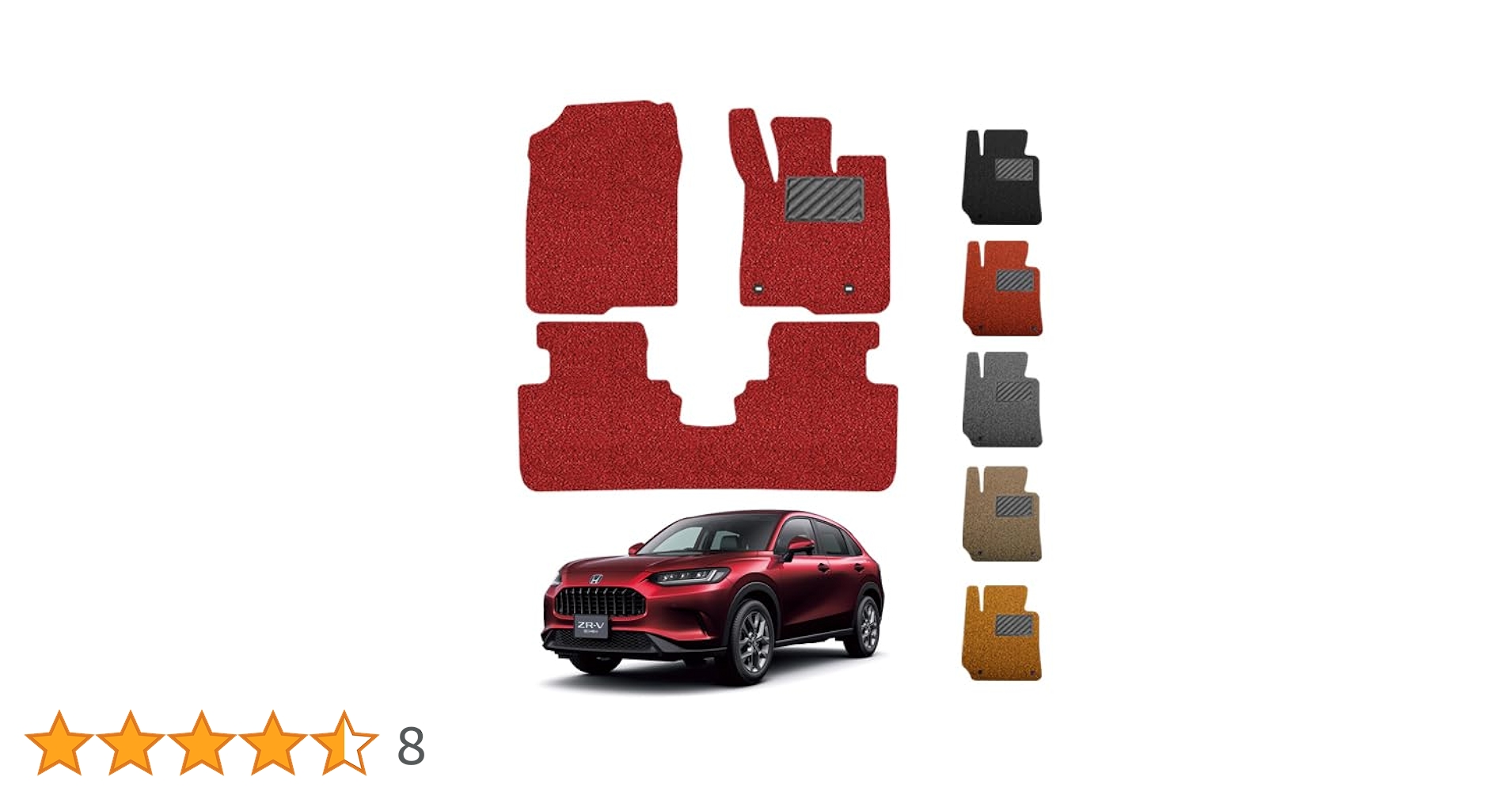 Amazon | カーフロアマット ホンダ ZR-V ZRV RZ系 BIO PURE MAT
