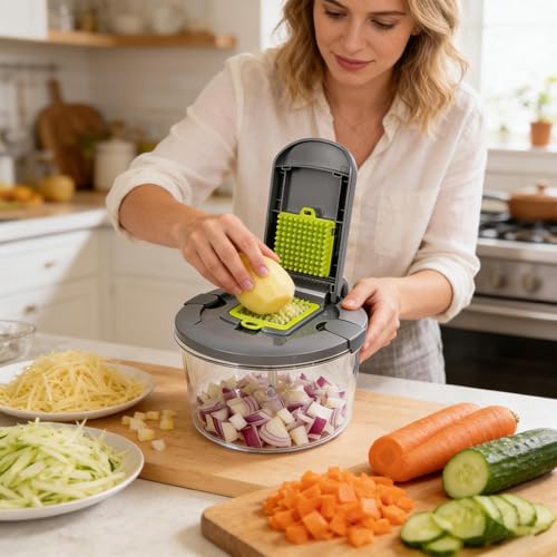 13 en 1 Cortadora Multifuncional Manual para Verduras miniatura 3