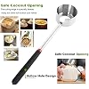 Coconut Opener Tool Kit - Stainless Steel Coco Jack Opener with Rubber Mallet