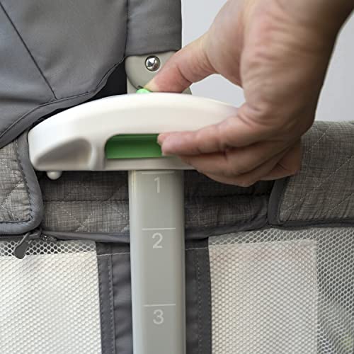 Ingenuity Dream Hero Starlight 3-in-1 Co-Sleeping Bassinet and Crib - Lume (Grey), Unisex, Newborn to 12 Months - image 9