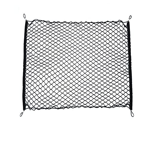 Filet Coffre Voiture 100x10 0cm Filet de cargaison de voiture for SUV Van Trunk Van Lorry Trailer Cargo Luggage Organizer Net Tidy Tool VR Accessoires de voiture de camping-car Filet De Rangement Cover