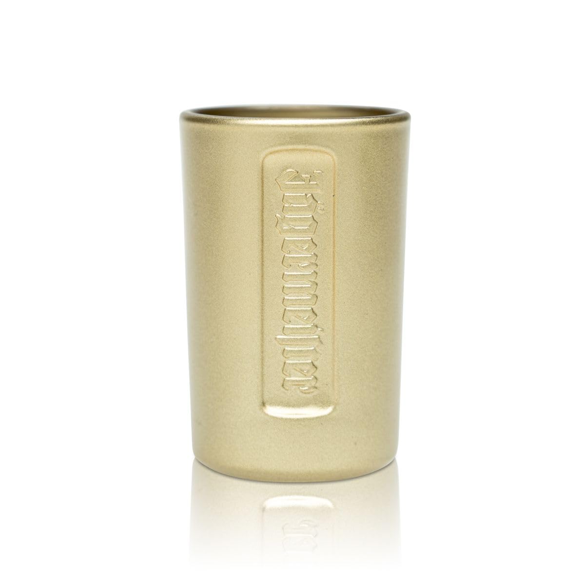 Jägermeister Schnapsglas 2cl Gold, 40 Stück | Shot Stamper, Kräuterlikör, Kurze Gläser