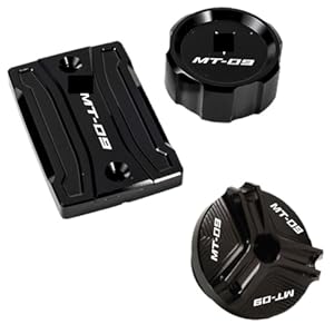 Fluid Reservoir Cap Cover For Ya&Amp;Maha Mt09 Tracer Mt-09 2020 2019 2014-2018 Motorcycle Cylinder Cover Front Rear Brake Fluid Reservoir Cap Guard Protector 11